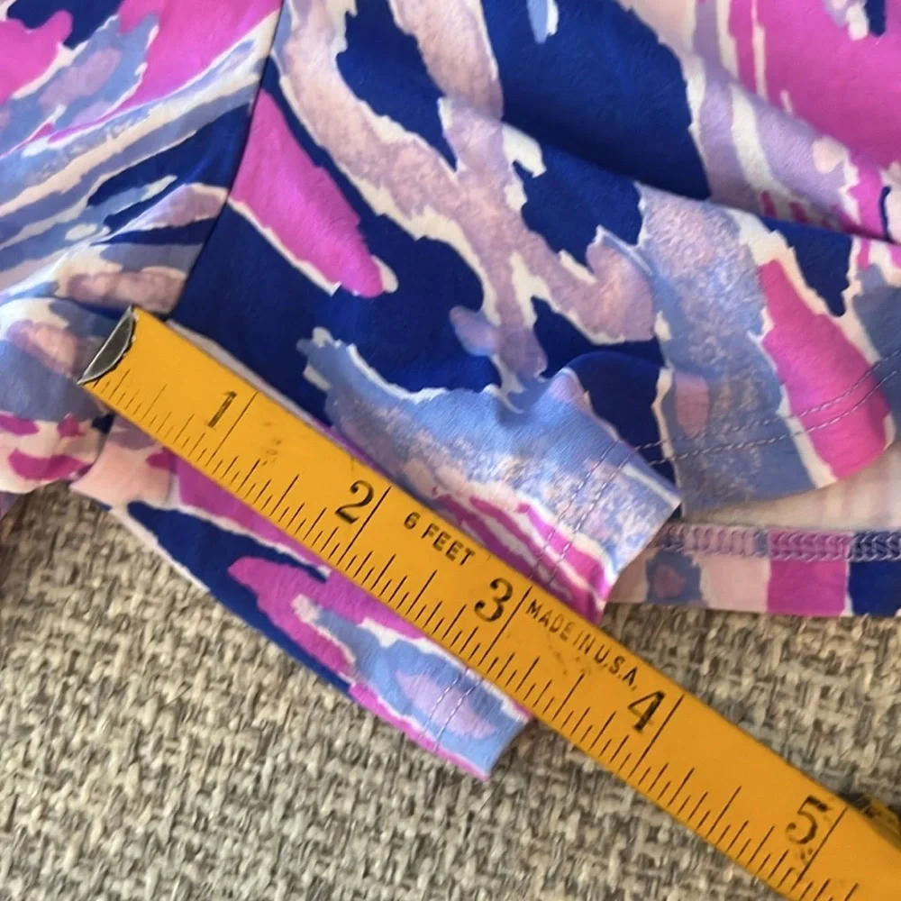 LILY PULITZER Ruffle Cold Shoulder Romper - Picture 10 of 12